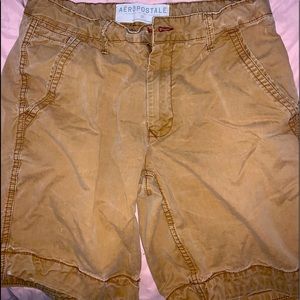 Aeropostale, size 32 it says, tan, worn twice.
